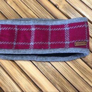 Coach winter headband